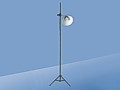 Atelierleuchte mit Standfuss 32W (BasisSet)